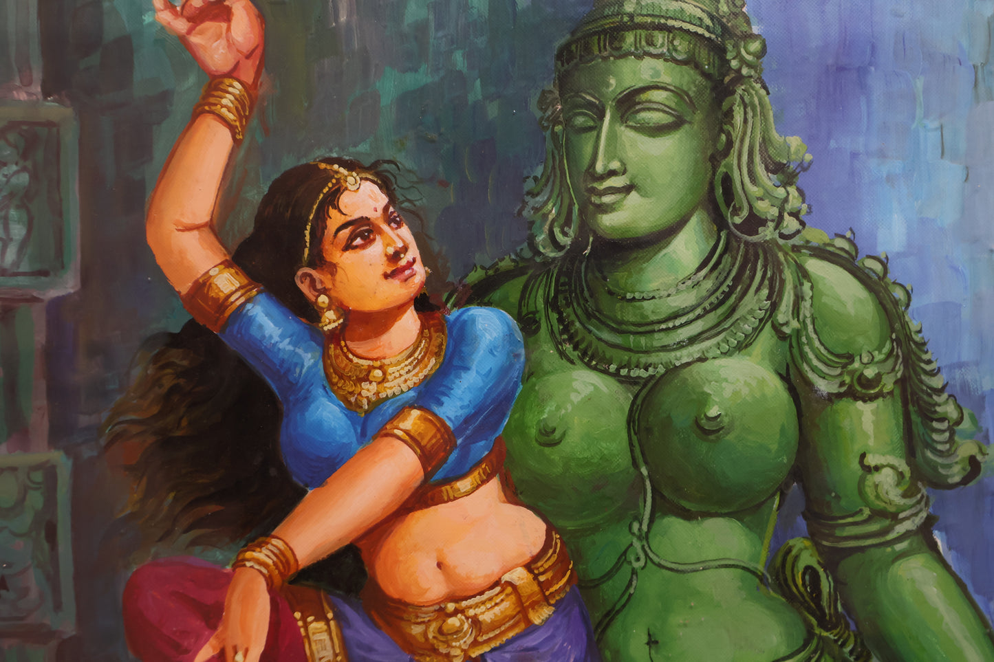 Shilpa – The Graceful Bharatanatyam Dancing Beauty